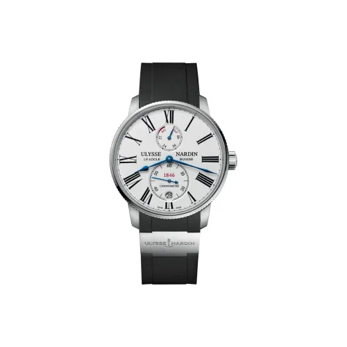 ULYSSE NARDIN Автоматический Механический Часы Мужские Nautical Collection 42 мм Белые