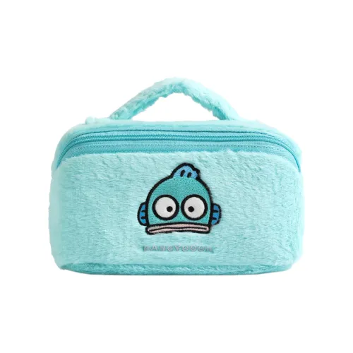 Sanrio Hangyodon Polyester Сумка для макияжа Маленькая Женская Зеленая