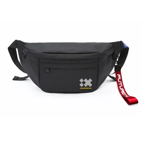 ElevethSign Полиэстер Сумка через плечо Sling Сумка Одно плечо Рюкзак Сумка через плечо Sling Сумка Большая Унисекс Белый Черный