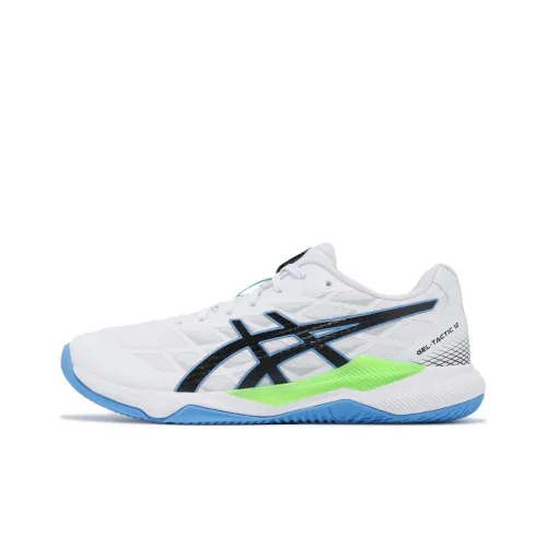 Asics Гель Tactic 12 Low Топ Кроссовки для тренировок Унисекс Белый Синий