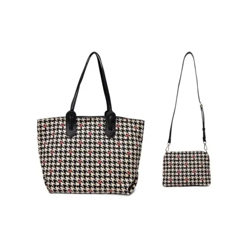 Disney Mickey Series Полиэстер с PVC Тоут Комбинированная сумка Mommy Сумка Женская Гусиная лапка