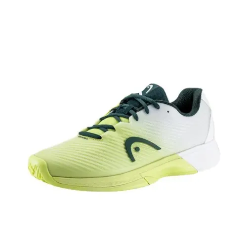 HEAD Revolt PRO 4,0 Low Топ Теннисные Кроссовки Унисекс Зеленый Белый