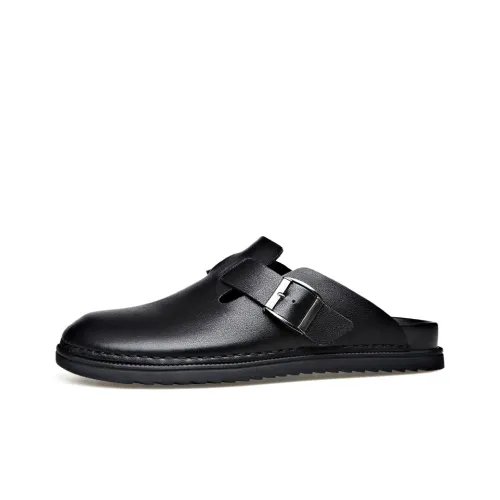 LUOMAIKE Домашние тапочки Мужские Черные