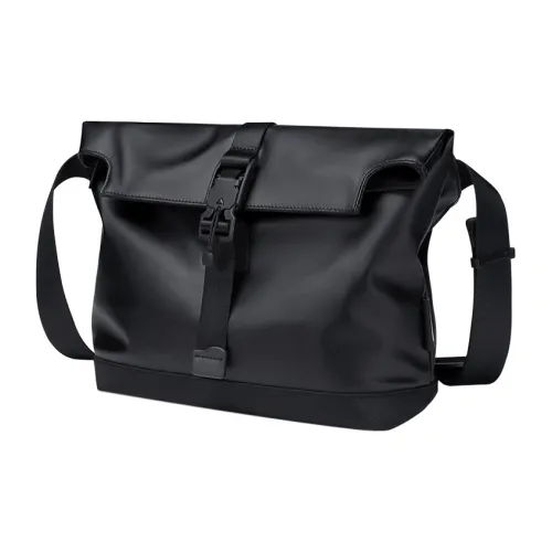 GOLF Oxford Messenger Bag Shoulder Bag Medium Men's Black
