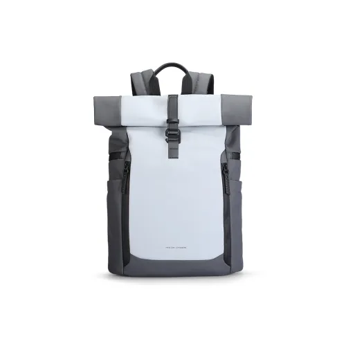 MARK RYDEN ПУ (полиуретан) Повседневный рюкзак Стандартный Мужской Черный Синий Черный Серый