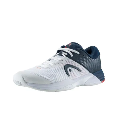 HEAD REVOLT EVO 2,0 Амортизация Низкий Верх Теннисные Кроссовки Унисекс Белый Синий