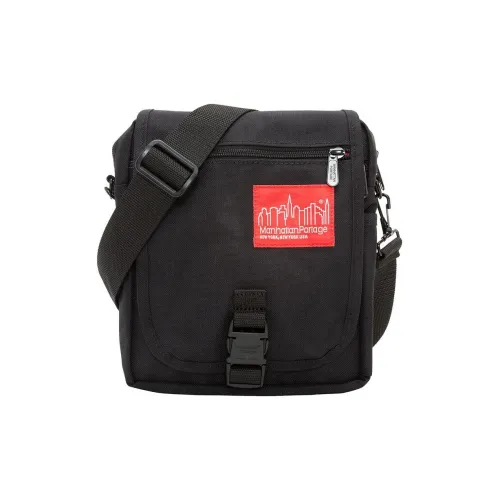 Manhattan Portage Cordura® Классическая тканевая сумка через плечо унисекс черного цвета