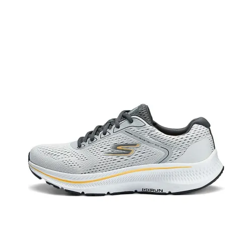 Skechers Повседневный Низкий Топ Серый Белый Мужской