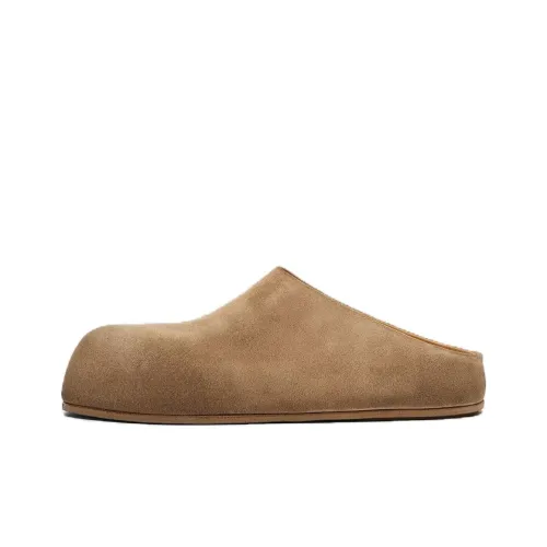 Marsèll Натуральная кожа Домашние тапочки Женские Hazelnuts Коричневый