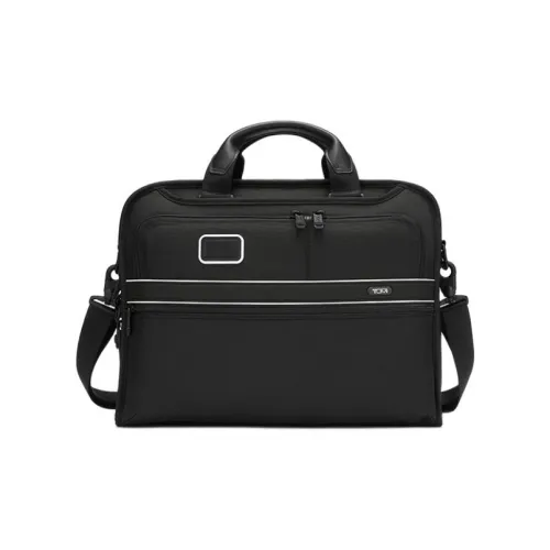 TUMI Полиамид Доска для ноутбука Сумка Сумка через плечо Сумка среднего размера Мужская Черно-белая
