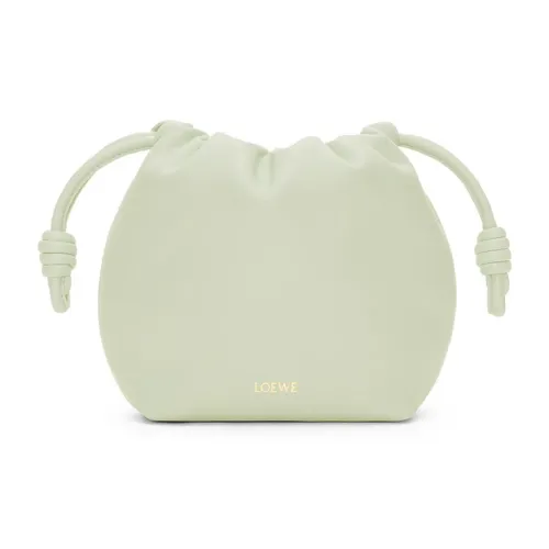 LOEWE Flamenco Nappa Sheepskin Clutch Mini Women's Spring Jade