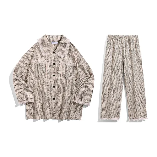 Same Language Женские, Абрикос Женские Пижамные комплекты