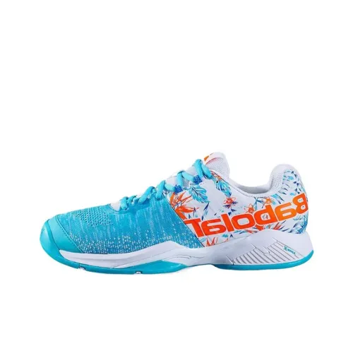 Babolat Износостойкие Низкие Кроссовки для Тениса Мужские Белые и Синие