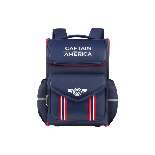 Disney Marvel Series Полиэстер Водоотталкивающий Большой объем Отделение Рюкзак Обычный Детский