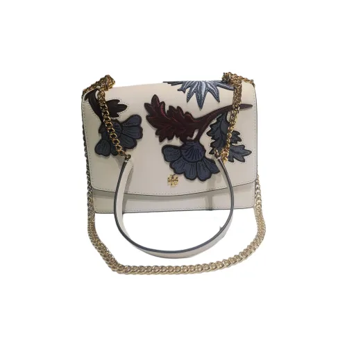 TORY BURCH Emerson Кожа Сумка через плечо Мини Женская Белая