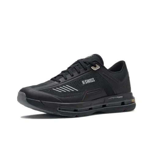 K·SWISS Беговые кроссовки Low Топ Чисто черный Жемчужно-серый Мужской