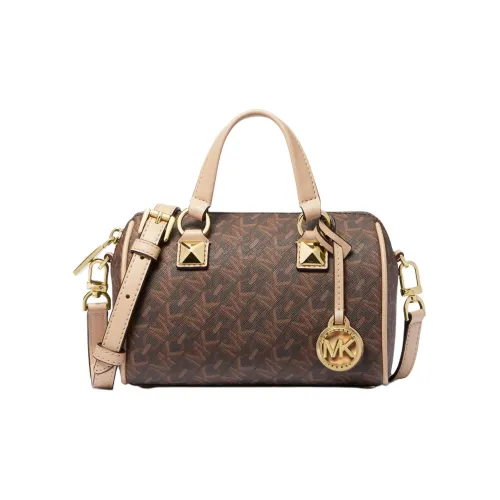 MICHAEL KORS Grayson Искусственная кожа Бостон Сумка Сумка Сумка через плечо Сумка через плечо Маленькая Женская