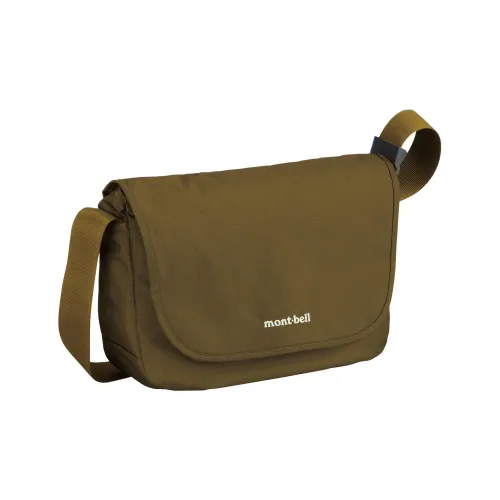 MONTBELL Нейлоновые сумки через плечо сумка на плечо средняя унисекс армейский зеленый зеленый