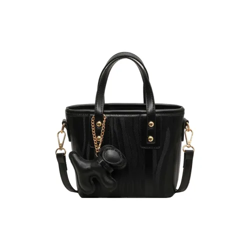 MUYKUY ПУ (полиуретан) Сумка-ведро Сумка через плечо Стандартная Женская Черный Белый и Кофейный