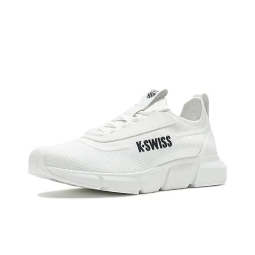 KSWISS Износостойкий и Легкий Низкий Топ Кэжуал Унисекс Белый Черный