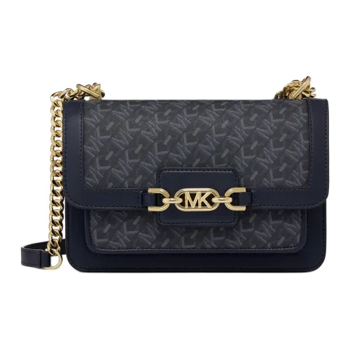 MICHAEL KORS Heather Artificial Leather Bag Shoulder Bag Women's Dark Blue