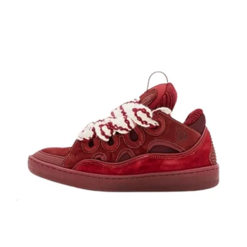 Кроссовки для скейтбординга Lanvin Curb Low Top Red Women's