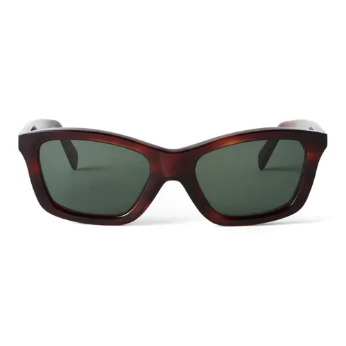 TOTEME Ацетат Нерегулярная форма Солнцезащитные очки Унисекс Коричневый