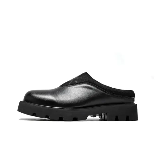 GZZ Домашние тапочки Мужские Черные