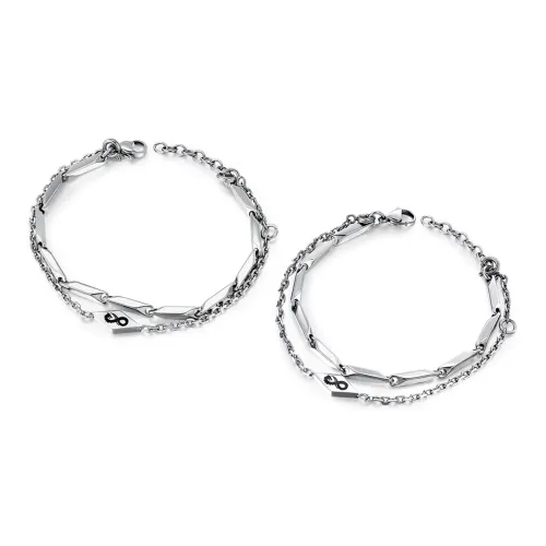 CIROCCO Титановый стальной браслет унисекс Удача