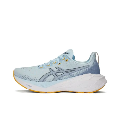 Asics Novablast 4 Low Топ Повседневные Беговые Кроссовки Мужские Светло-Синие