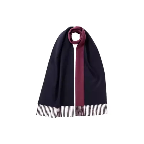 JOHNSTONS OF ELGIN Вязаные шарфы Унисекс Синий