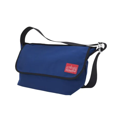 Manhattan Portage Cordura® Classic Fabric Messenger Bag Shoulder Bag Large Unisex Blue Манхэттен Портедж Cordura® Классическая тканевая сумка-доставка сумка через плечо большая унисекс синий