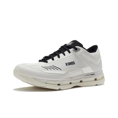 K·SWISS Беговые кроссовки Low Топ Ванильный лед/Чисто черный/Мечтательный Серебряный Мужской