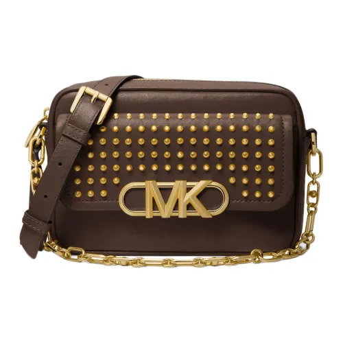 MICHAEL KORS MK Паркер Коровья кожа Camera Сумка через плечо Средний Женские Шоколад