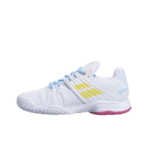 Babolat Теннисные Кроссовки Низкие Топ Белый/Желтый Зеленый Женские