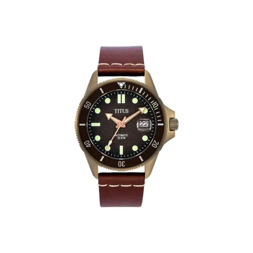 Solvil Et Titus Автоматический механический механизм Мужские часы Brave Steel Collection 43mm*53mm*13,25mm Кофе
