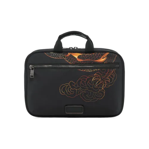TUMI Voyageur Ткань Дорожная Сумка Косметичка Средний Женский Черный