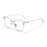 Прозрачный серебряный