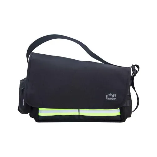 Manhattan Portage Cordura® Classic Fabric Messenger Bag Shoulder Bag Unisex Black