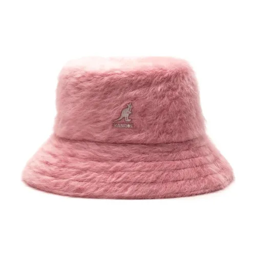 KANGOL Шерсть Модакрил Нейлон Шляпы ведра Женские Розовый