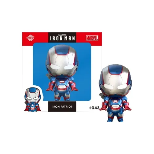 Hot Toys Iron Man COSBI Steel Patriot Чиби Фигурки