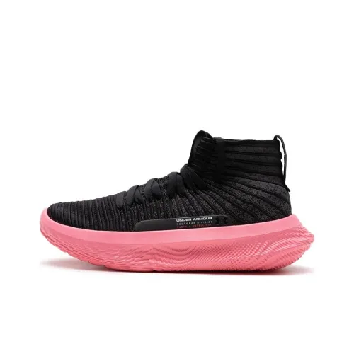 Under Armour FUTR X ELITE Баскетбольные кроссовки High Топ Черный Розовый Унисекс