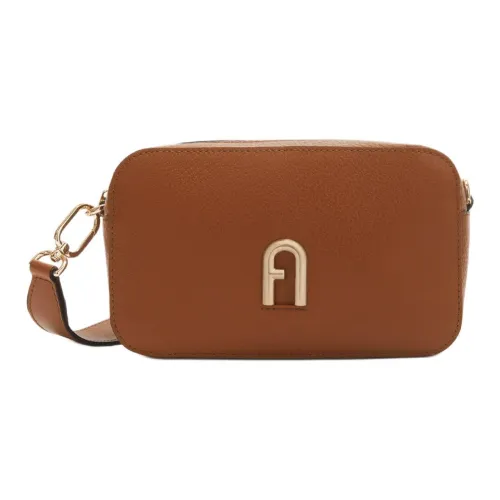 Furla Primula GRAIN LEATHER Сумка через плечо Мини Женская Коньяк