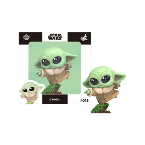 Hot Toys COSBI Star Wars Мандалорец Фигурка Йоды в стиле Chibi 8 см