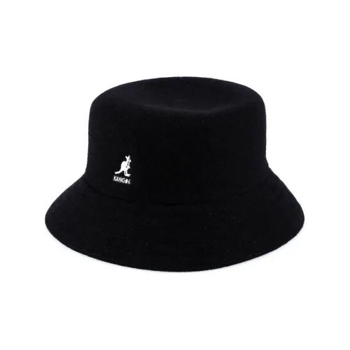 KANGOL Шерсть Акрил Chloroline Шляпы ведра Мужской Черный