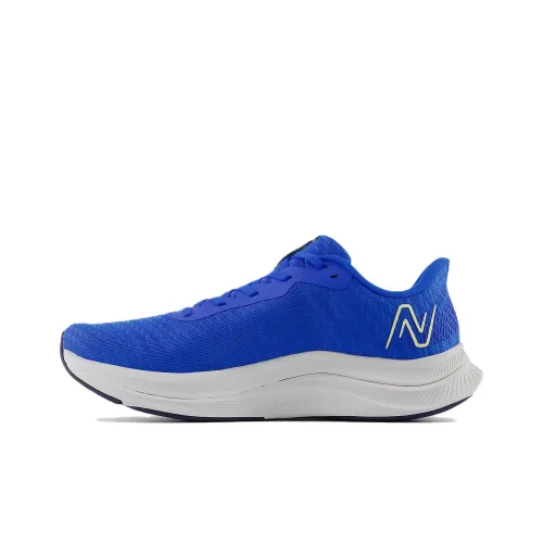 New Balance NB NITREL Амортизация Износостойкие Низкие Кроссовки для Бега Мужские Синие Белые