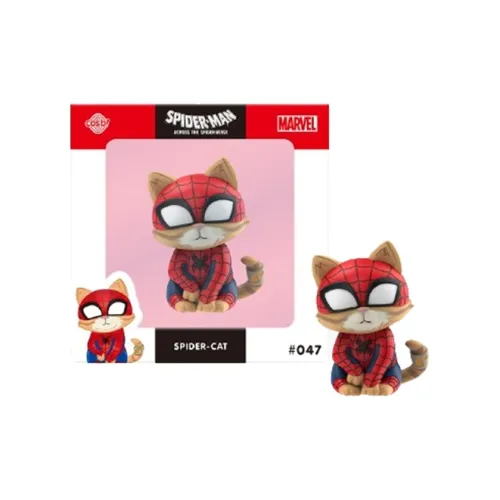 Hot Toys Spider-Man Man ACROSS THE Spider Verse COSBI Marvel Spider-Cat Чиби Фигурки
