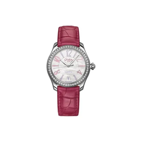 GLASHUTTE ORIGINAL LADY Автоматический Механический Механизм Женские Часы Белый Циферблат