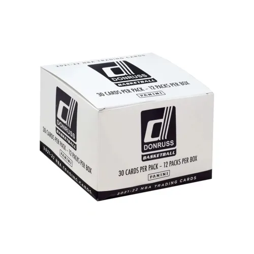 Панини NBA Баскетбольная карта 2021-22 Донрусс VALUE коробка Дюрекс жирная упаковка спортивных карт одна коробка