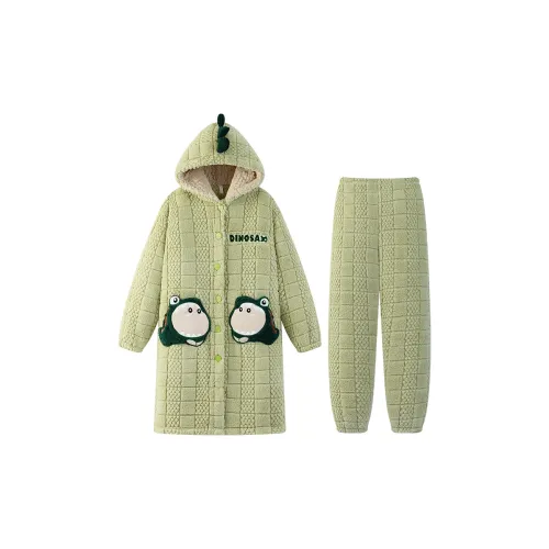 HUAIERWEI R Флис Женский 4424 Женский Пижамный Комплект